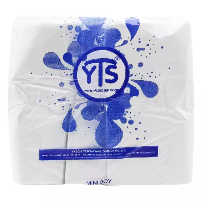 YTS Şeffaf Atlet Poşet Mini Boy Hışır Poşet 20x35 - YTS (1)