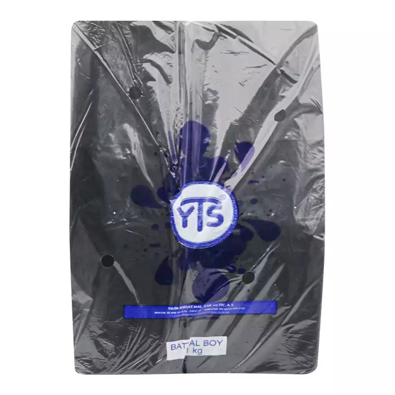 YTS Siyah Atlet Poşet Battal Boy 35x65 Hışır Poşet - 2