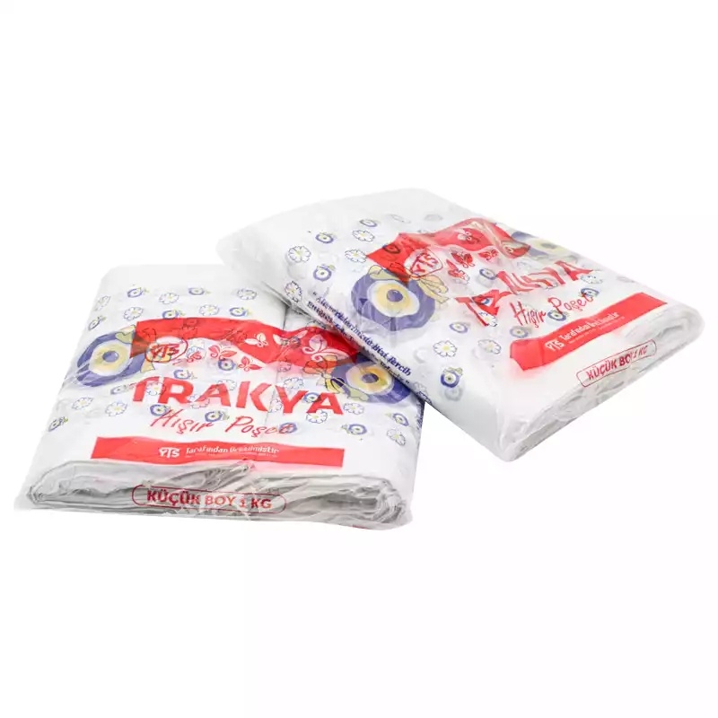 YTS Trakya Nazar Boncuk Baskılı Poşet Küçük Boy 24x40 Atlet Poşet - 4